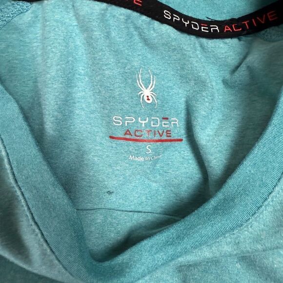 Spyder Blue Long Sleeve T-Shirt - Picture 6 of 6